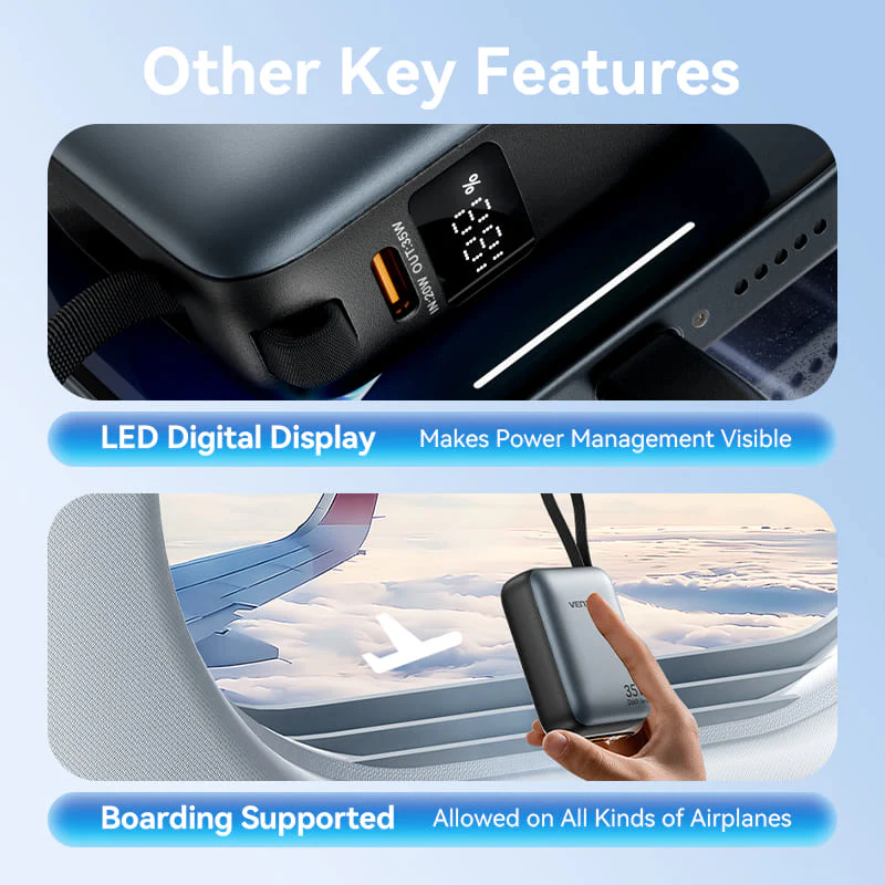 Vention 10000mAh Power Bank 35W - Image 12