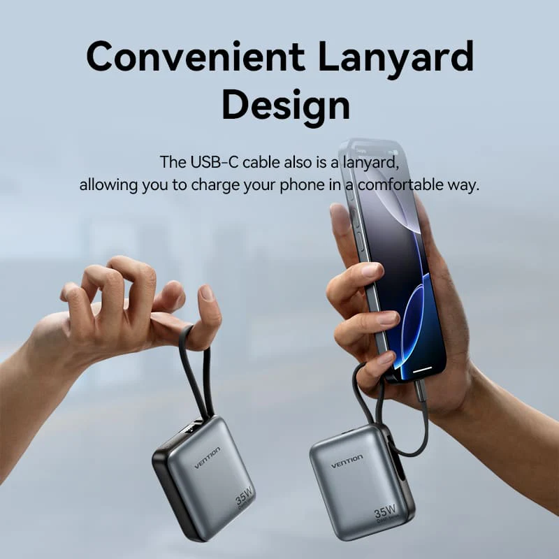 Vention 10000mAh Power Bank 35W - Image 7