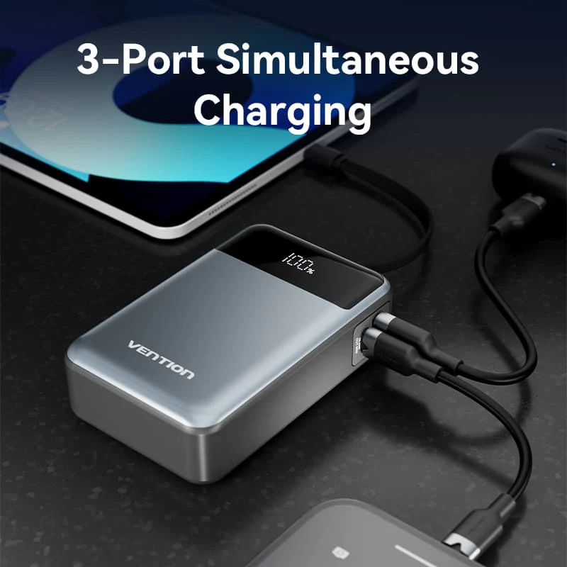 Vention 20000mAh Power Bank 65W - Image 6