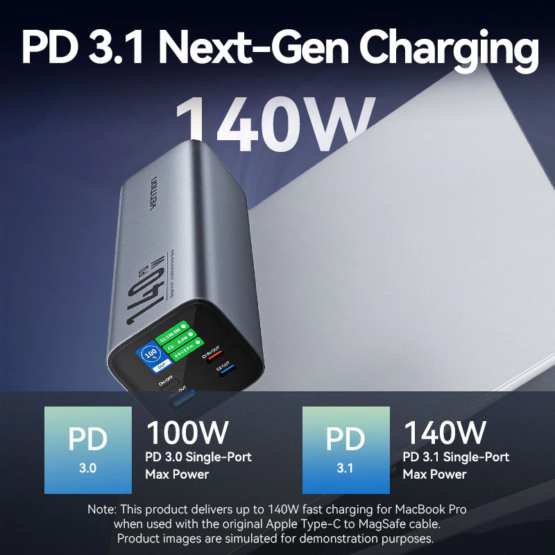 Vention 27000mAh Power Bank 140W - Image 4