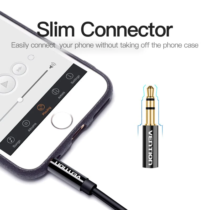 Vention 3.5mm Male to 2*3.5mm Female Stereo Splitter Cable - Image 7