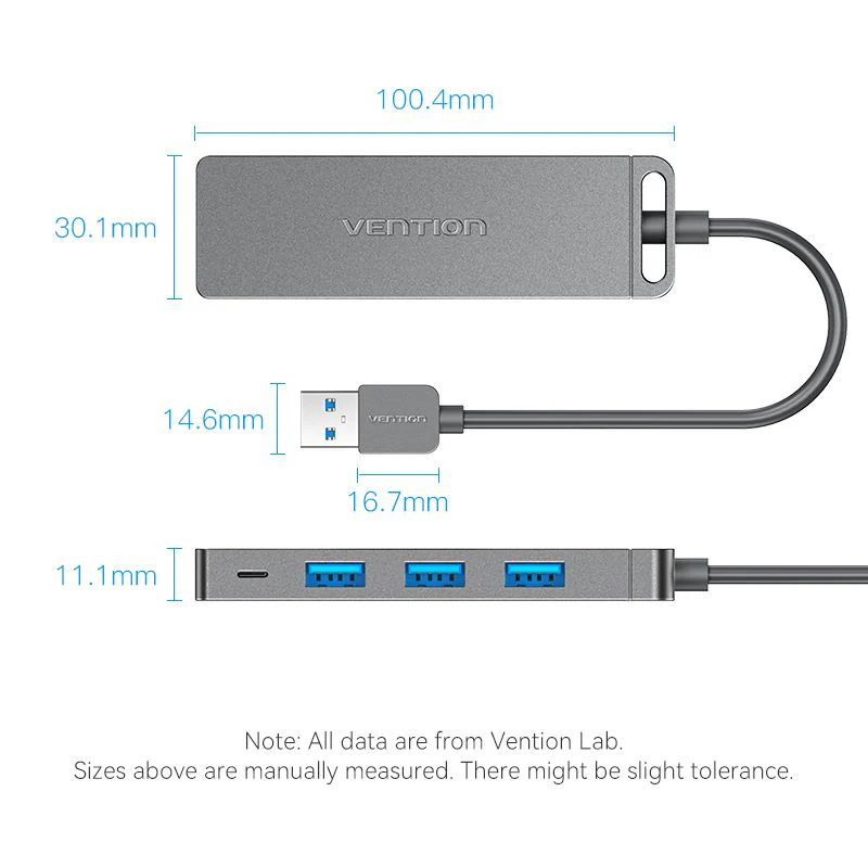 Vention 5-in-1 USB 3.0 Hub - Image 14