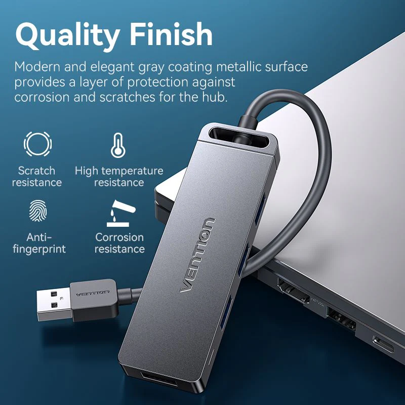 Vention 5-in-1 USB 3.0 Hub - Image 4
