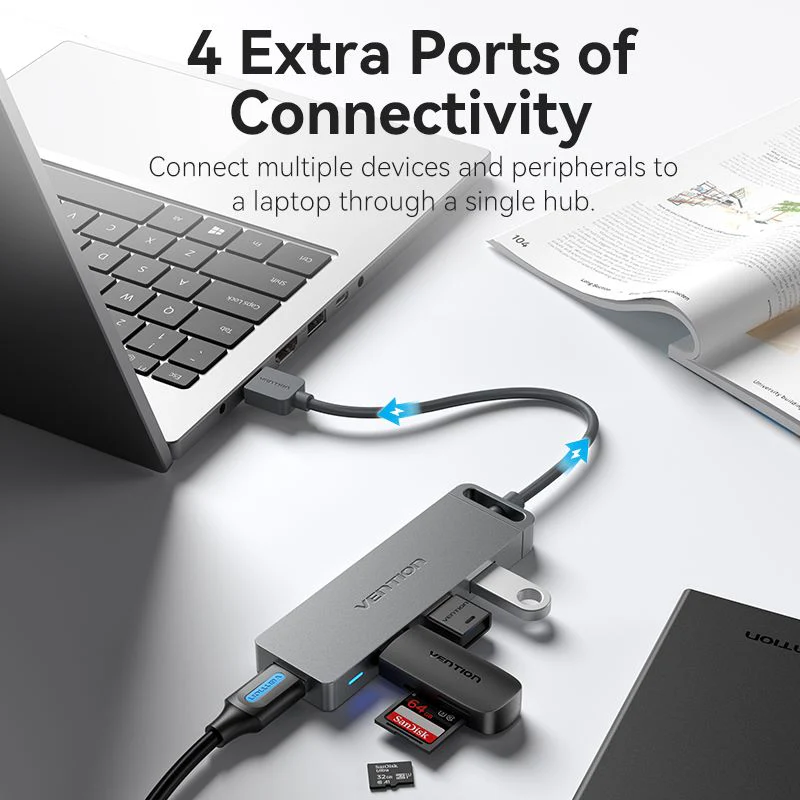 Vention 5-in-1 USB 3.0 Hub - Image 8