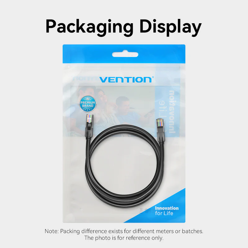 Vention Cat.6 UTP Patch Cable Black - Image 13