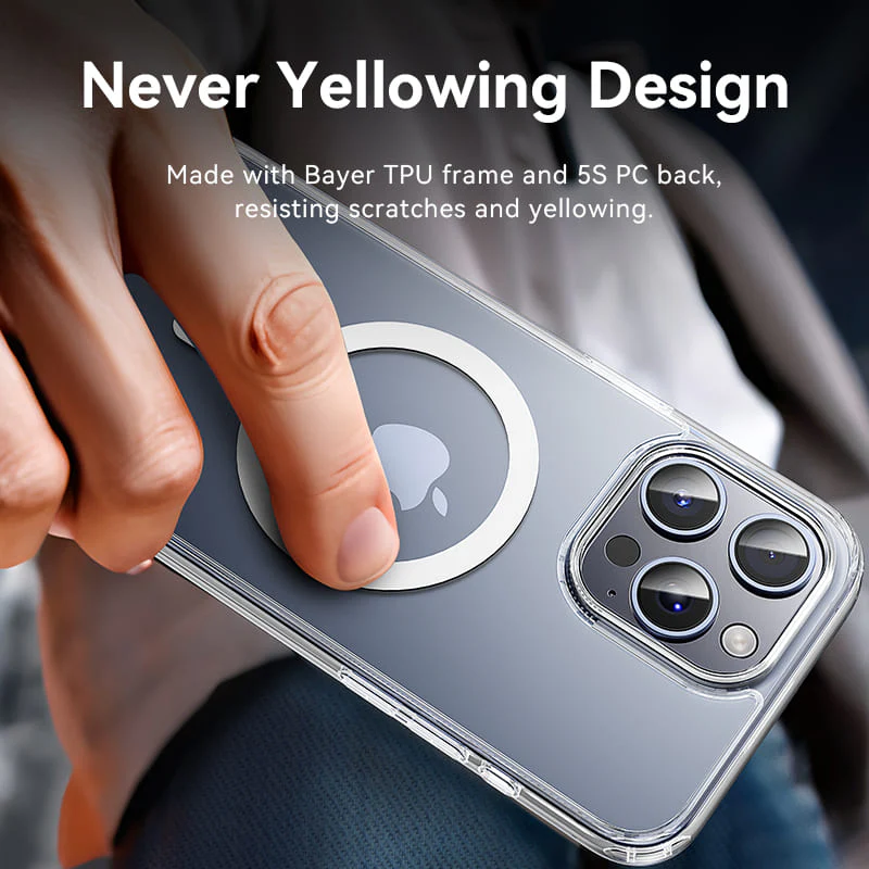 Vention Concise Impact Case for iPhone 13 with MagSafe Transparent - Image 12