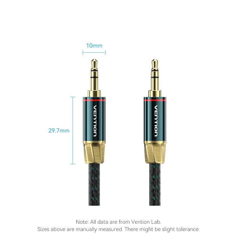 Vention 3.5mm Male to Male Audio Cable - Image 10