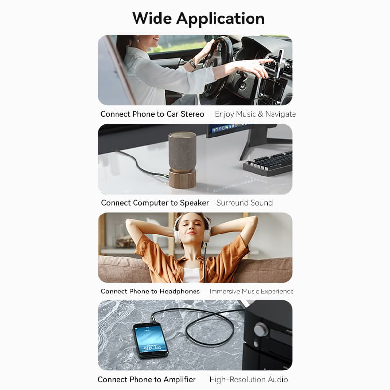 Vention 3.5mm Male to Male Audio Cable - Image 9