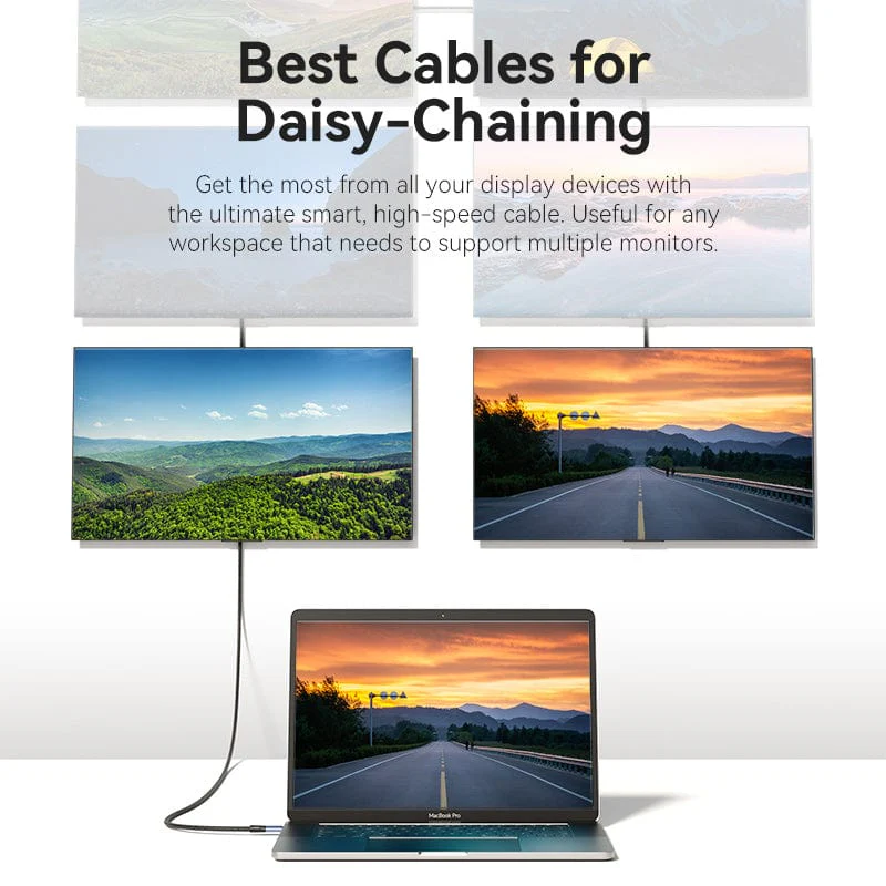 Vention Cotton Braided USB 4.0 Type-C Male to Type-C Male 5A Cable 1M Aluminum Alloy Type - Image 5