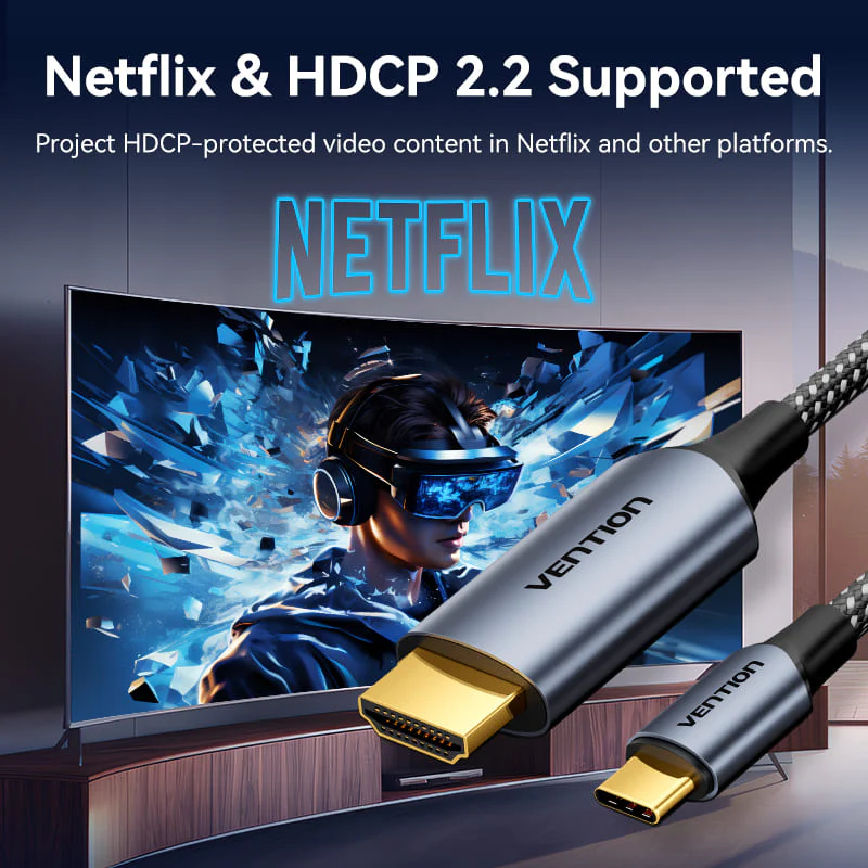 Vention  USB-C To HDMI™ Cable - Image 3