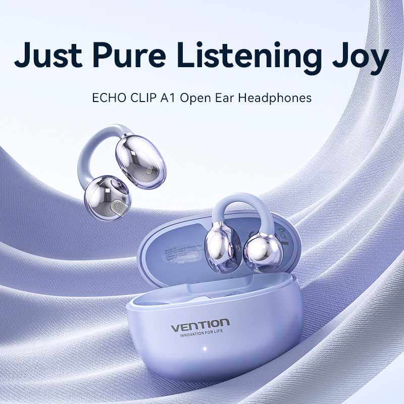 Vention ECHO CLIP A1 Open Ear Headphones - Image 4
