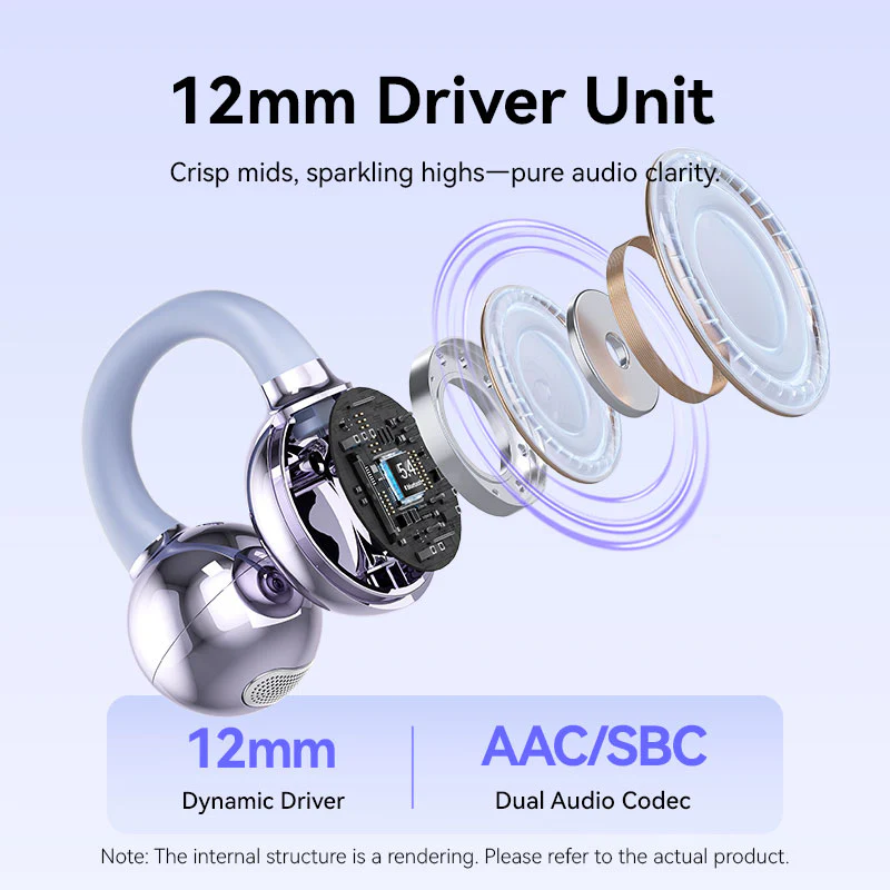 Vention ECHO CLIP A1 Open Ear Headphones - Image 8