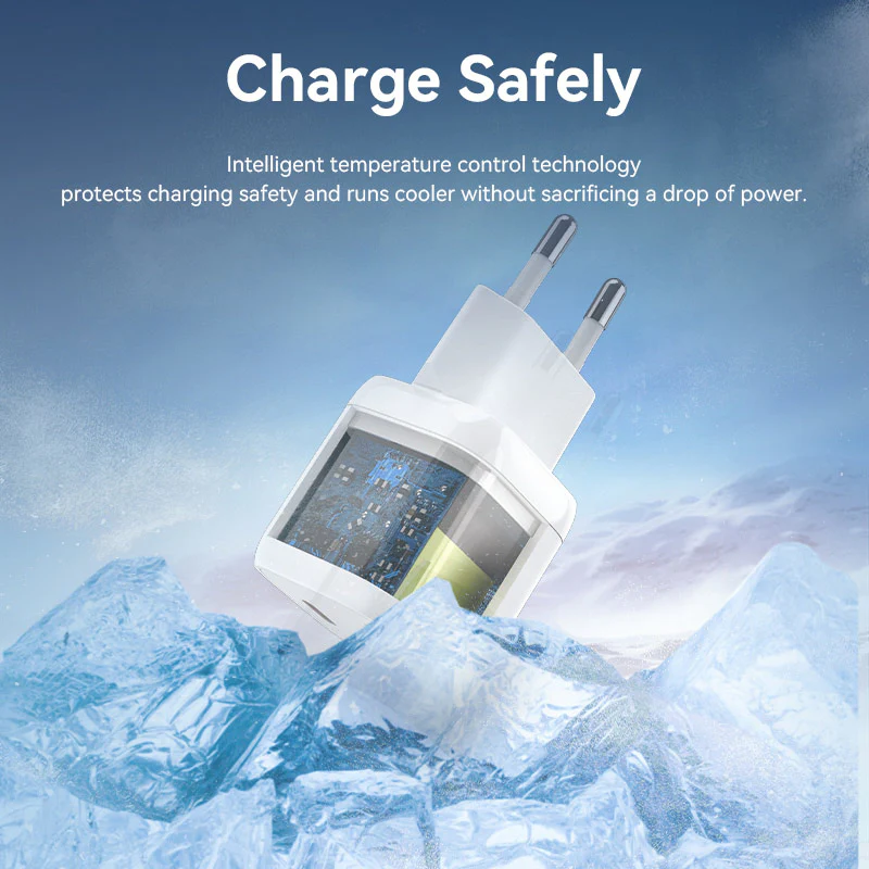 Vention 1-Port USB-C GaN Charger 30W EU-Plug - Image 12