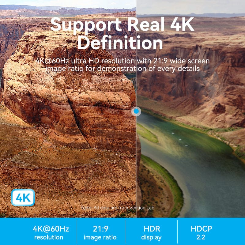 Vention HDMI™ Male to Male 4K HD Cable Aluminum Alloy Type - Image 4