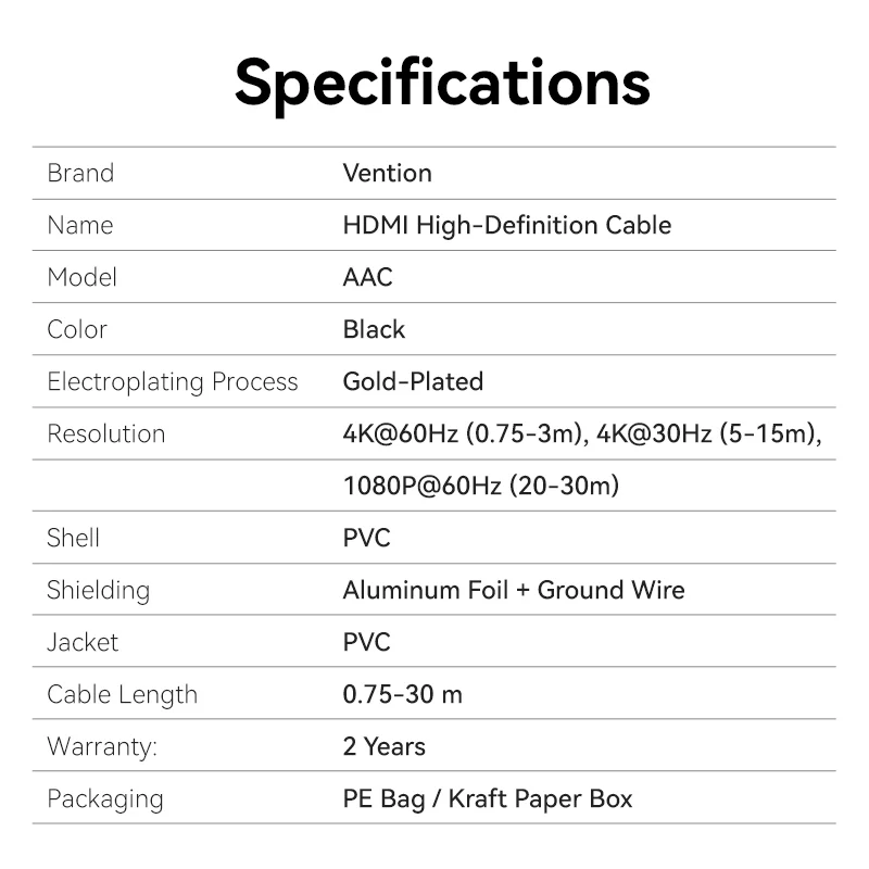 Vention HDMI™ Cable - Image 14