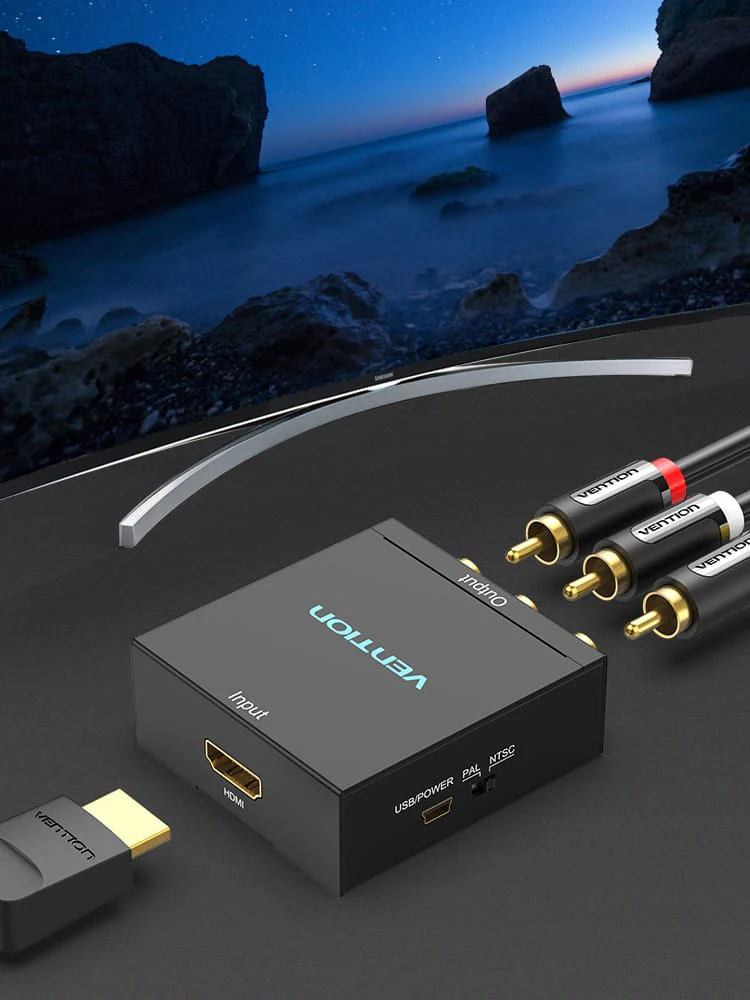 Vention HDMI™ to RCA Converter Black Metal Type - Image 13