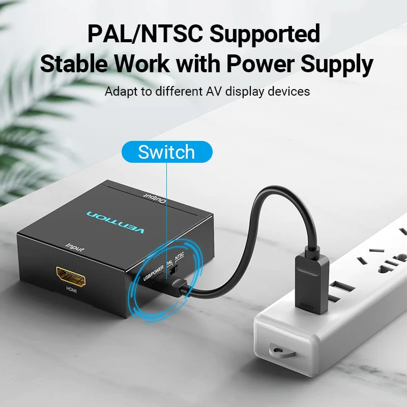 Vention HDMI™ to RCA Converter Black Metal Type - Image 14