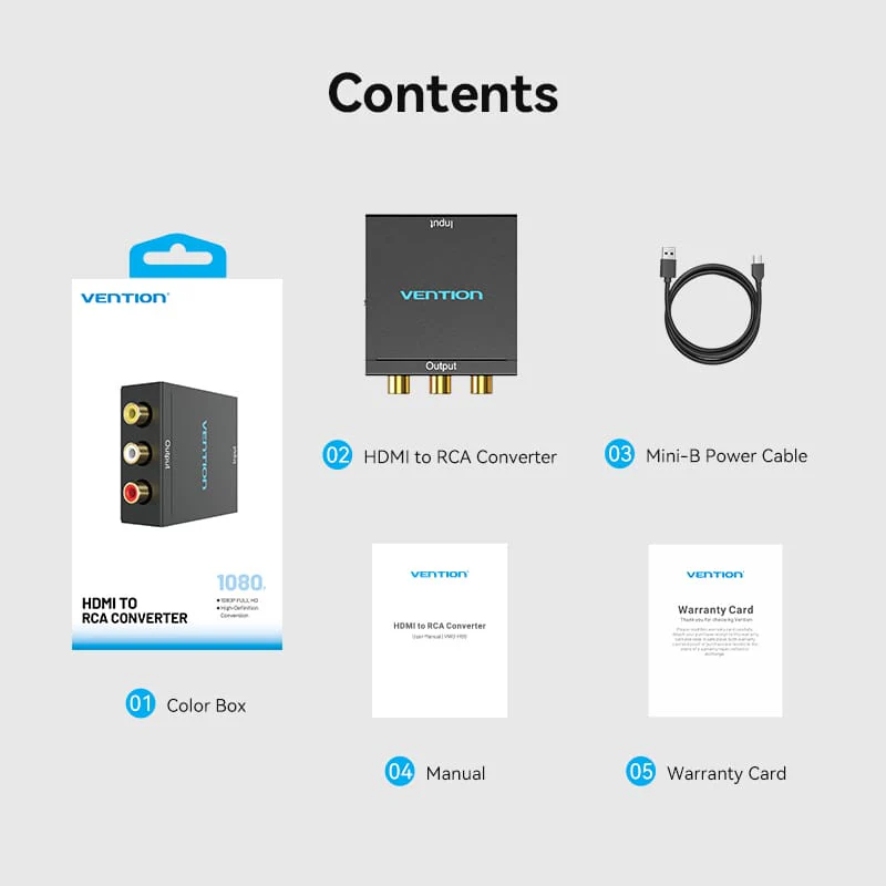 Vention HDMI™ to RCA Converter Black Metal Type - Image 16
