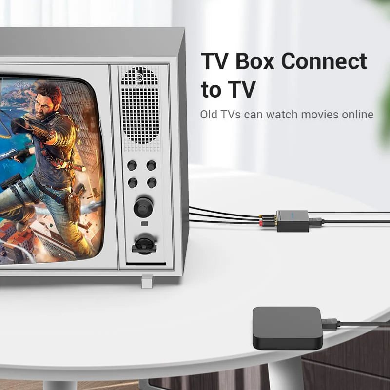 Vention HDMI™ to RCA Converter Black Metal Type - Image 3