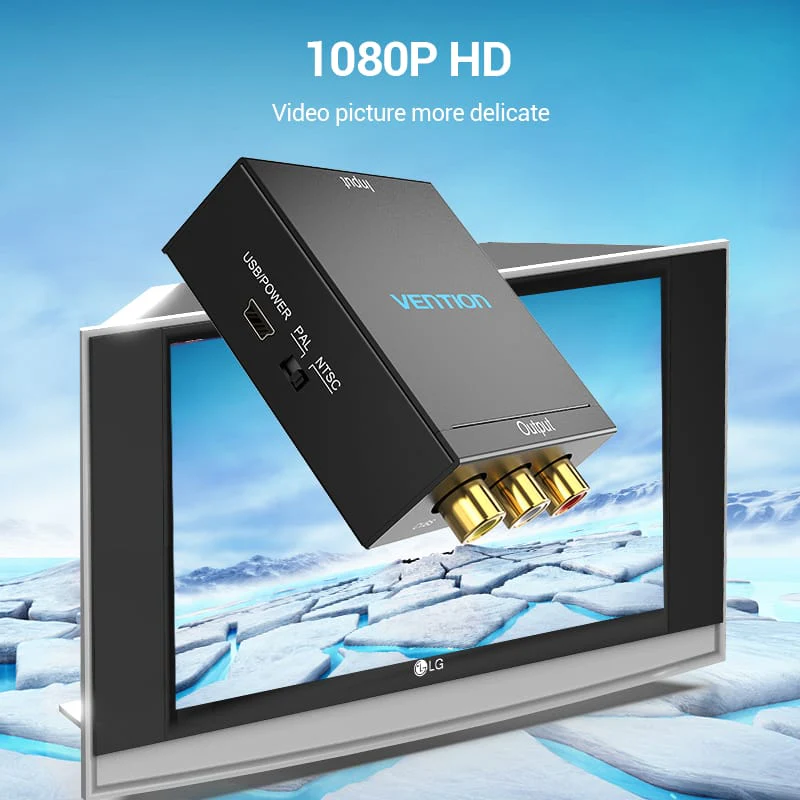 Vention HDMI™ to RCA Converter Black Metal Type - Image 6
