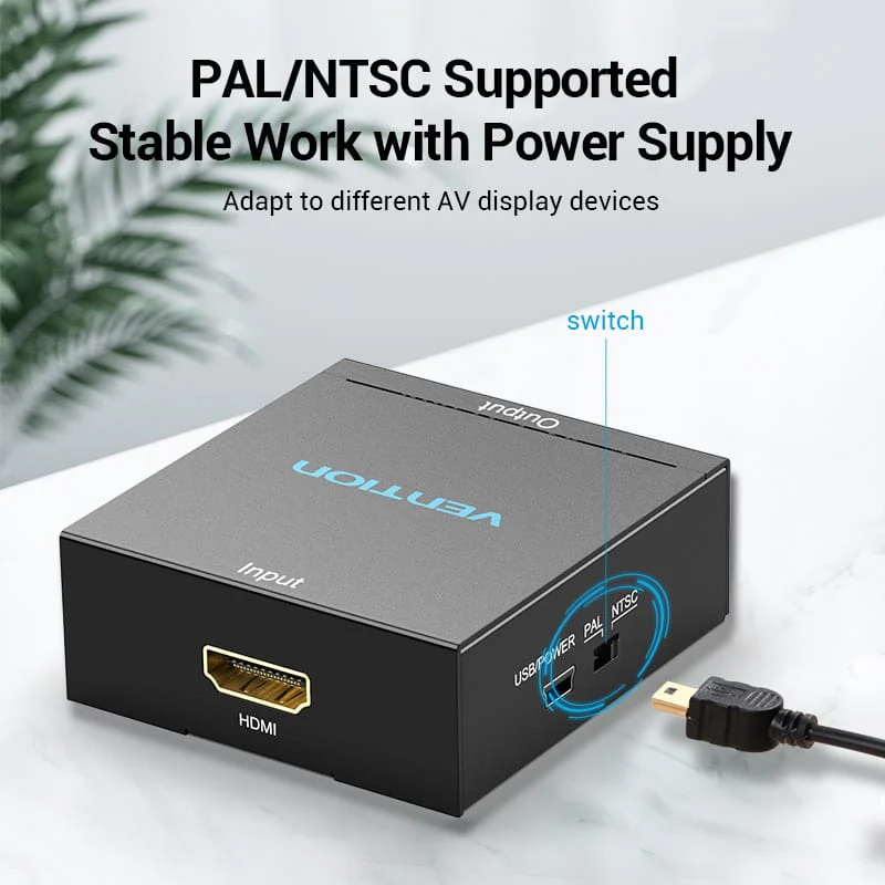 Vention HDMI™ to RCA Converter Black Metal Type - Image 9