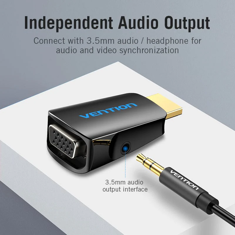 Vention HDMI™ to VGA Converter with 3.5MM Audio - Image 3