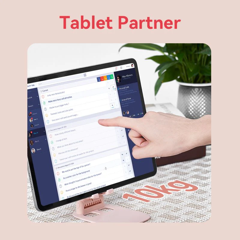 Vention Height Adjustable Tablet Stand for Desk Aluminum Alloy Type - Image 6