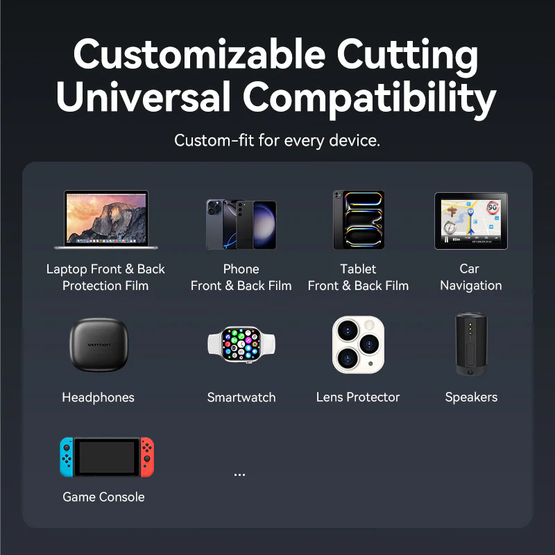 Vention Intelligent Screen Film Cutter with Touch Screen - EU Plug - Image 7