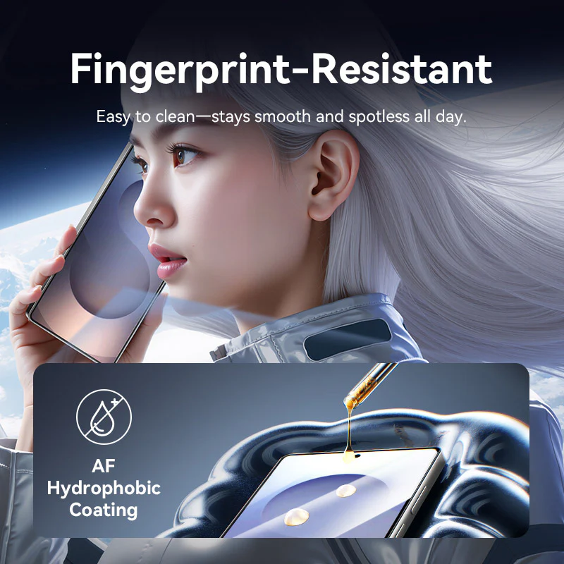 Vention HD Tempered Glass Screen Protector for Samsung Galaxy S25 6.2" with Dust-Free Installation Tool - Image 11