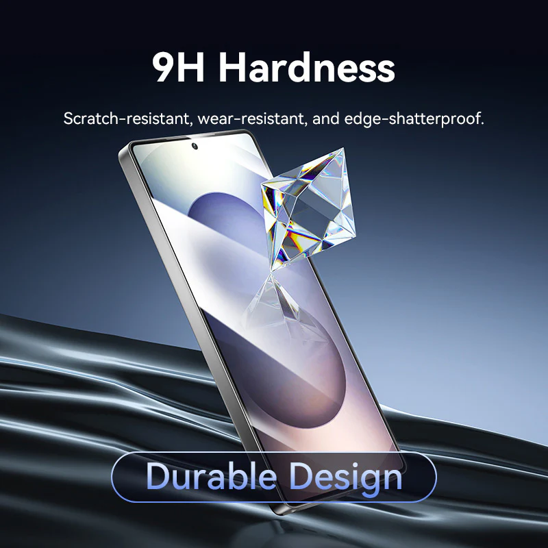 Vention HD Tempered Glass Screen Protector for Samsung Galaxy S25 6.2" with Dust-Free Installation Tool - Image 7