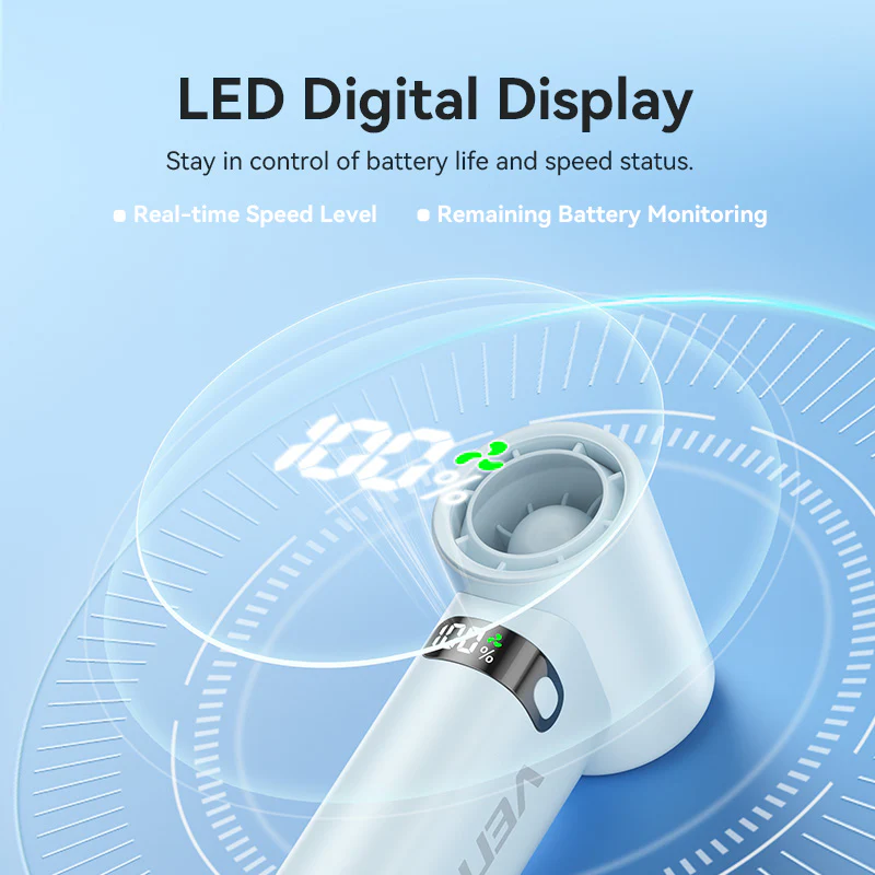 Vention Mini Handheld High-Speed Fan - Image 11