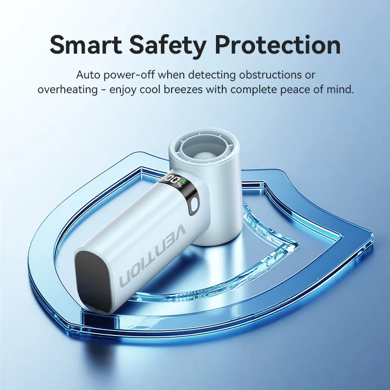 Vention Mini Handheld High-Speed Fan - Image 13