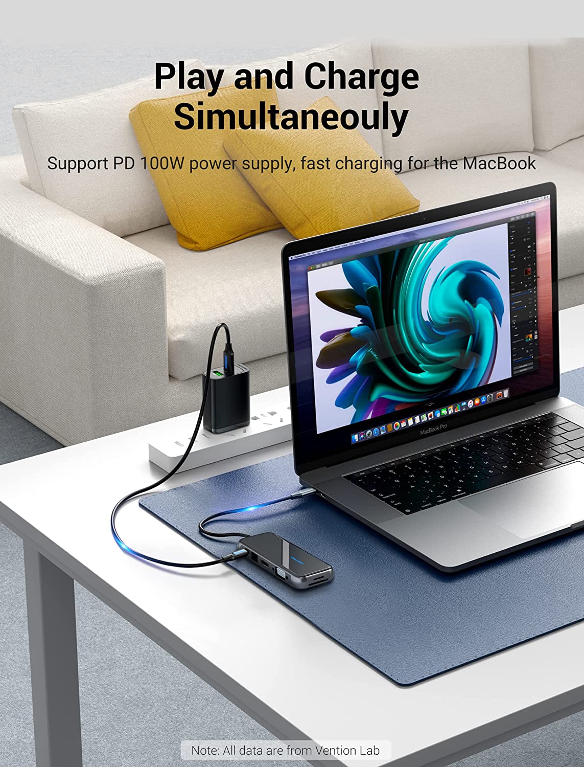 Vention 10-in-1 USB-C Docking Station - Image 5