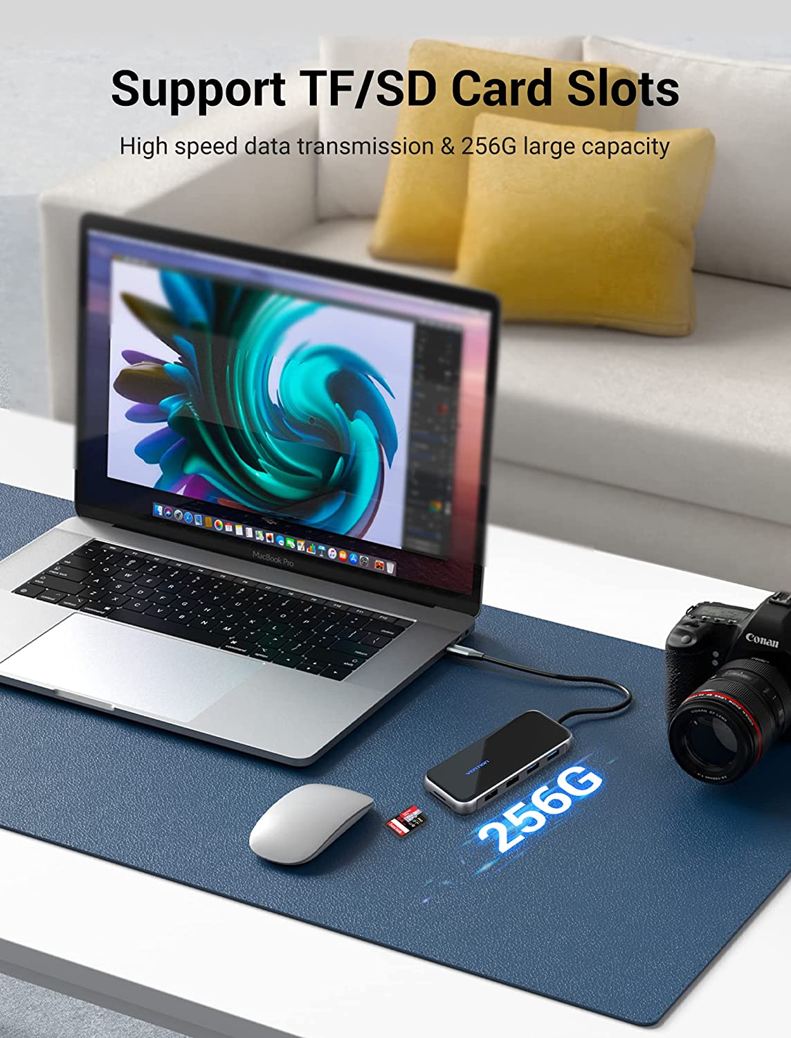 Vention 10-in-1 USB-C Docking Station - Image 7