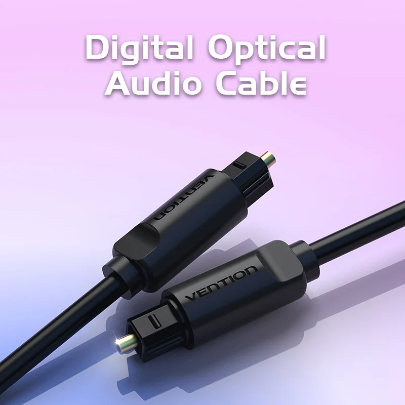 Vention Optical Fiber Audio Cable Black - Image 9