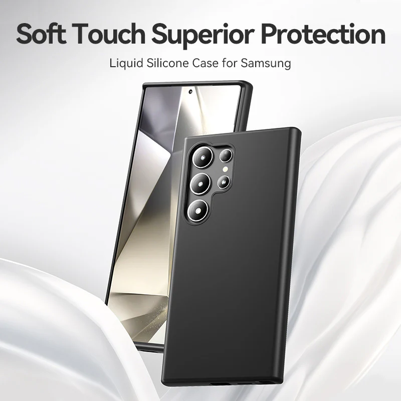 Vention Liquid Silicone Case for Samsung Galaxy - Image 3