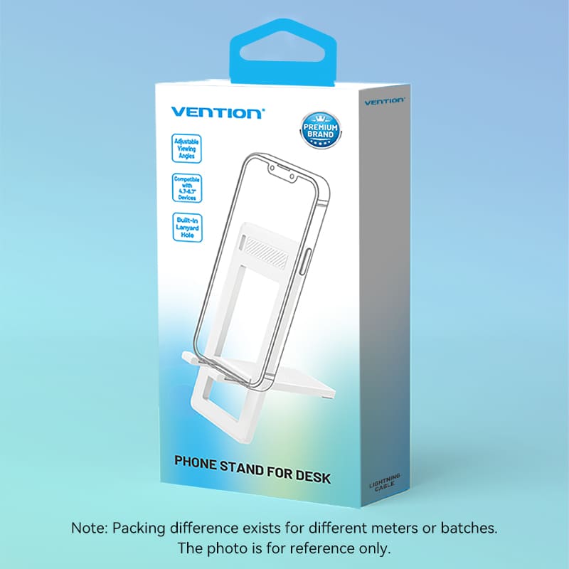 Vention Portable Phone Stand for Desk Plastic Type - Image 15