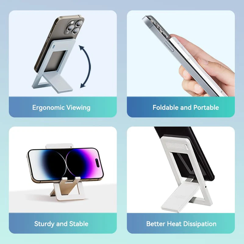 Vention Portable Phone Stand for Desk Plastic Type - Image 6