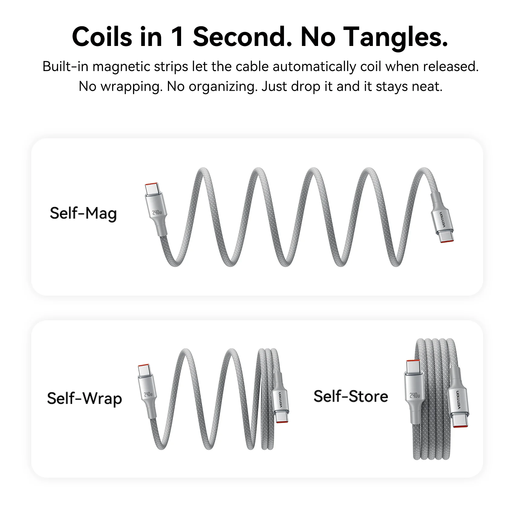 Type-C Magnetic Charging Cable - Image 6