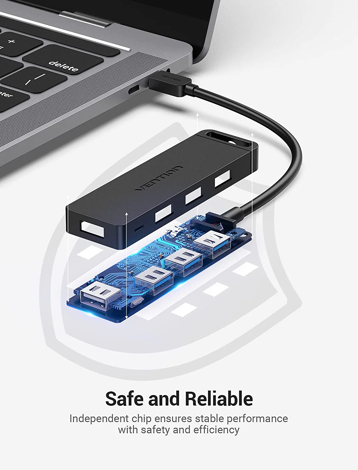 Vention 5-in-1 USB-C Hub - Image 6