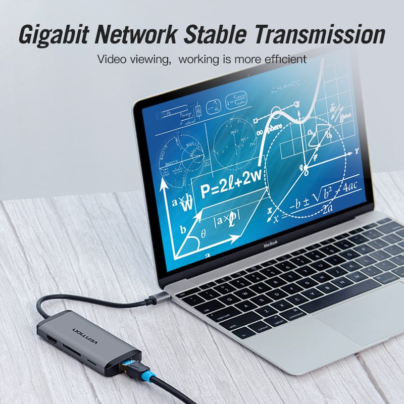 Vention 8-in-1 USB-C Docking Station - Image 6