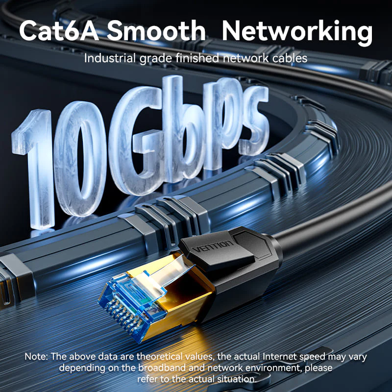 Vention Cat6A SFTP Industrial Drag Chain Ethernet Patch Cable - Image 10