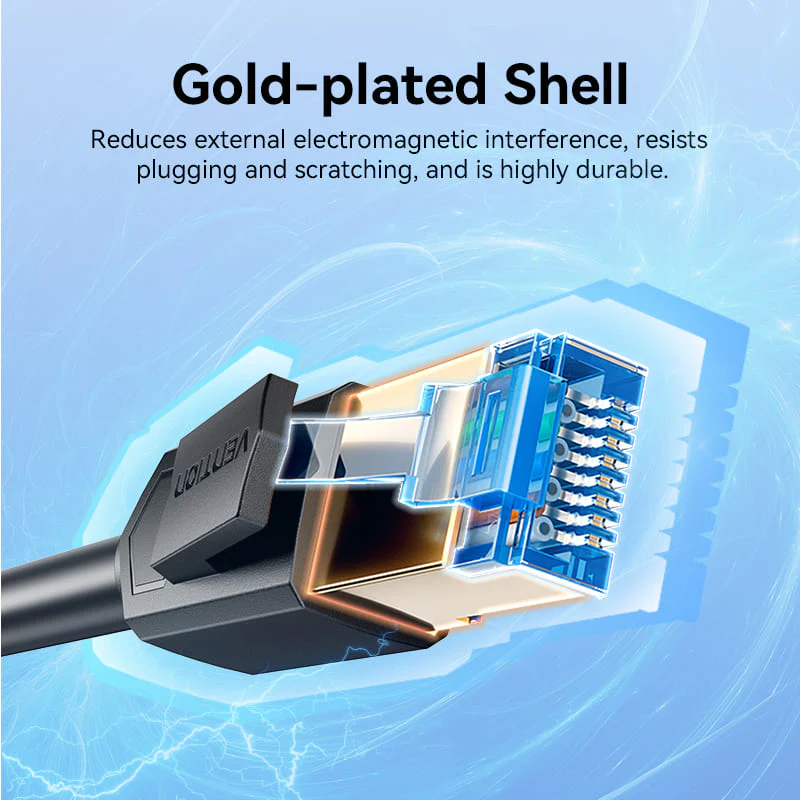 Vention Cat6A SFTP Industrial Drag Chain Ethernet Patch Cable - Image 13