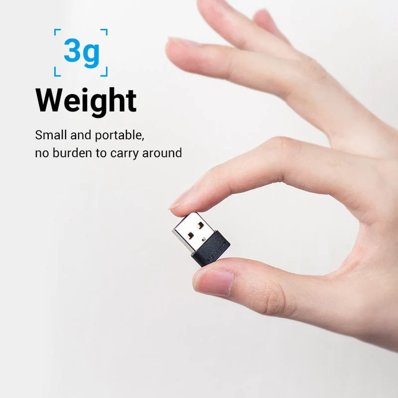 Vention USB 2.0 Male to USB-C Female Adapter Black PVC Type - Image 7