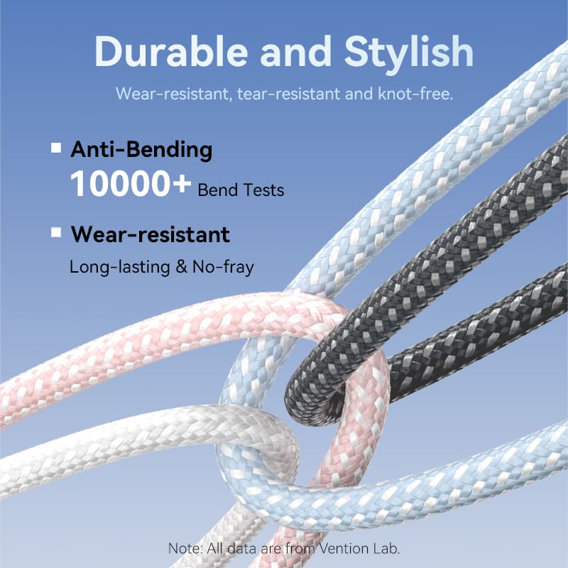 Vention USB 2.0 Type-C Male to Type-C Male 3A Cable Aluminum Alloy Type - Image 7