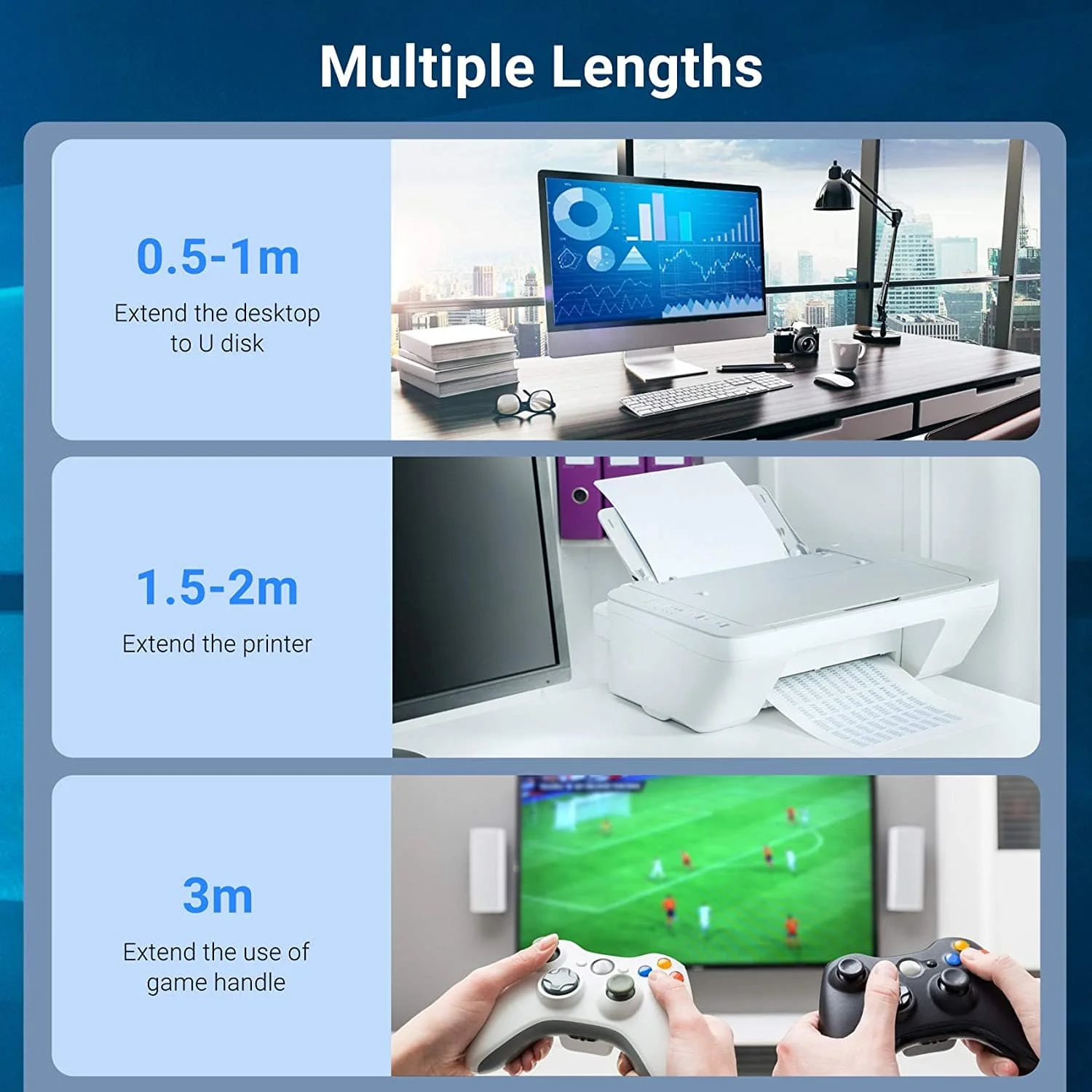 Vention USB 3.0 Extension Cable - Image 7