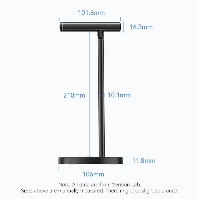 Vention USB Desktop Microphone with Mute Button Black - Image 14