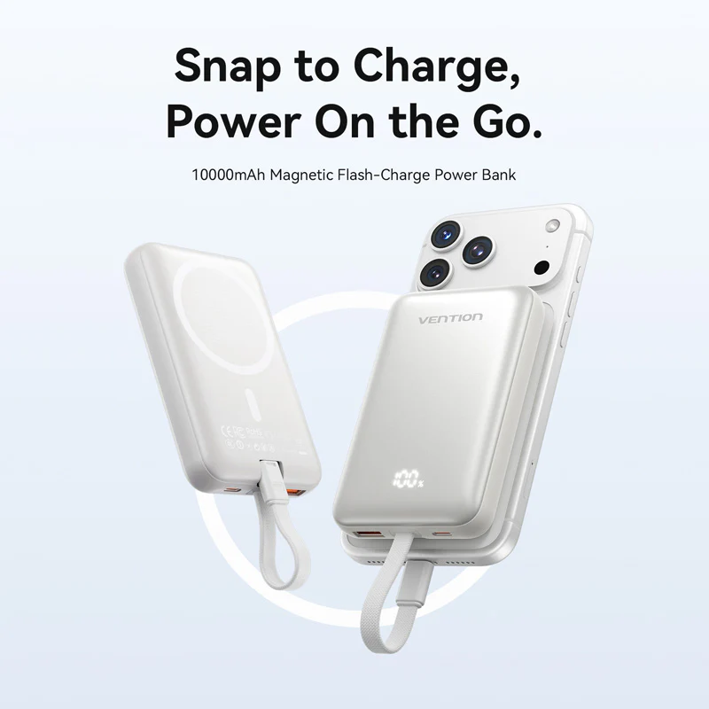 Vention 10000mAh Power Bank - Image 4