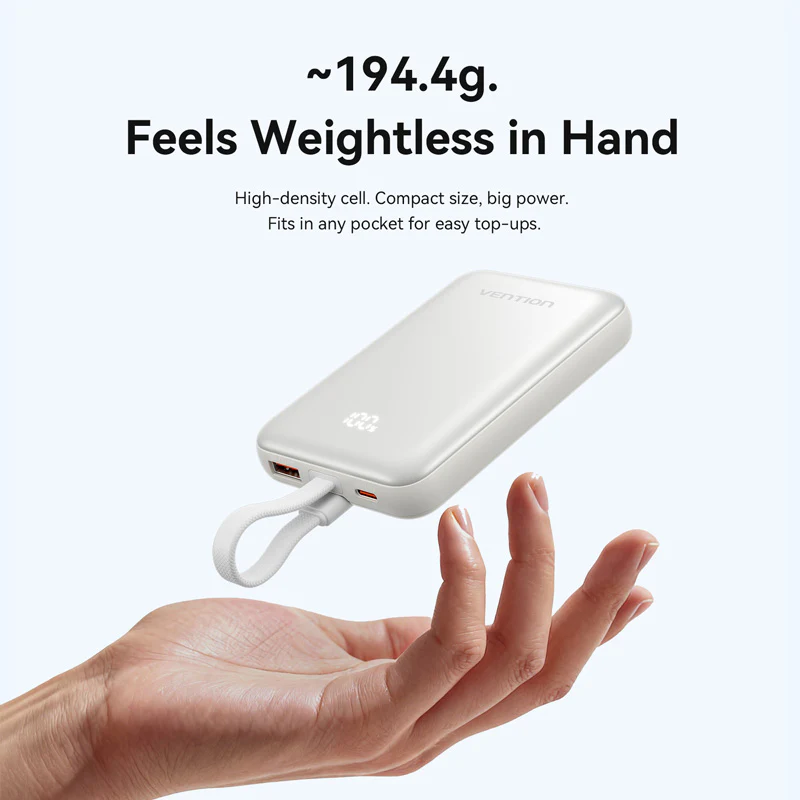 Vention 10000mAh Power Bank - Image 6