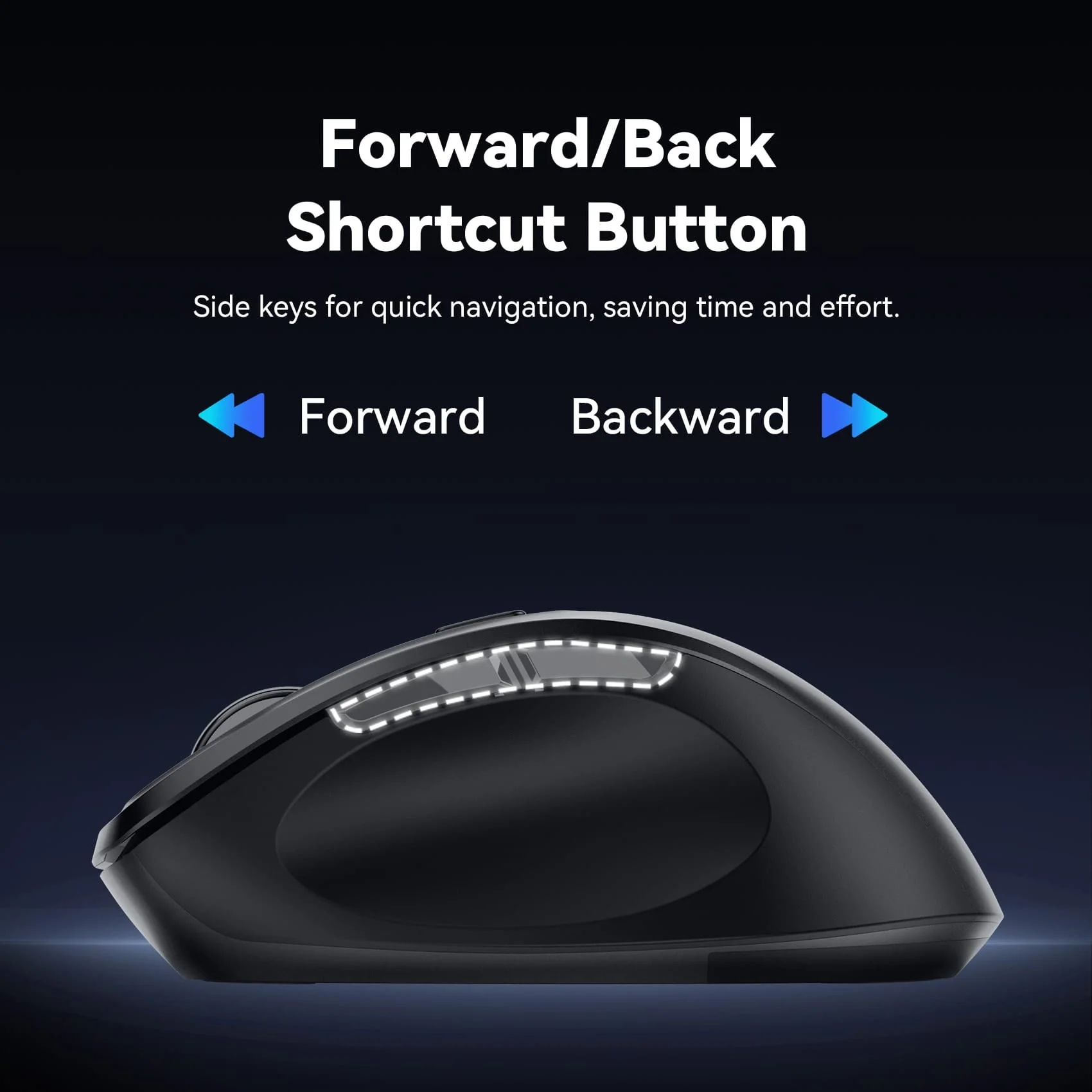 Vention 2.4G Wireless Ergonomic Mouse - Image 9